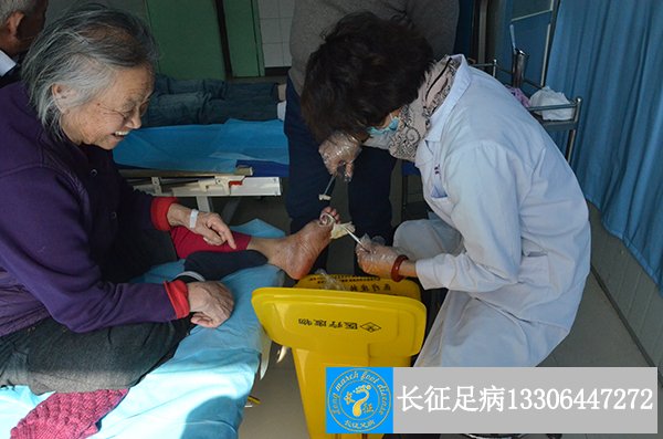 典型原本要截肢治疗在我院不截肢治好案例